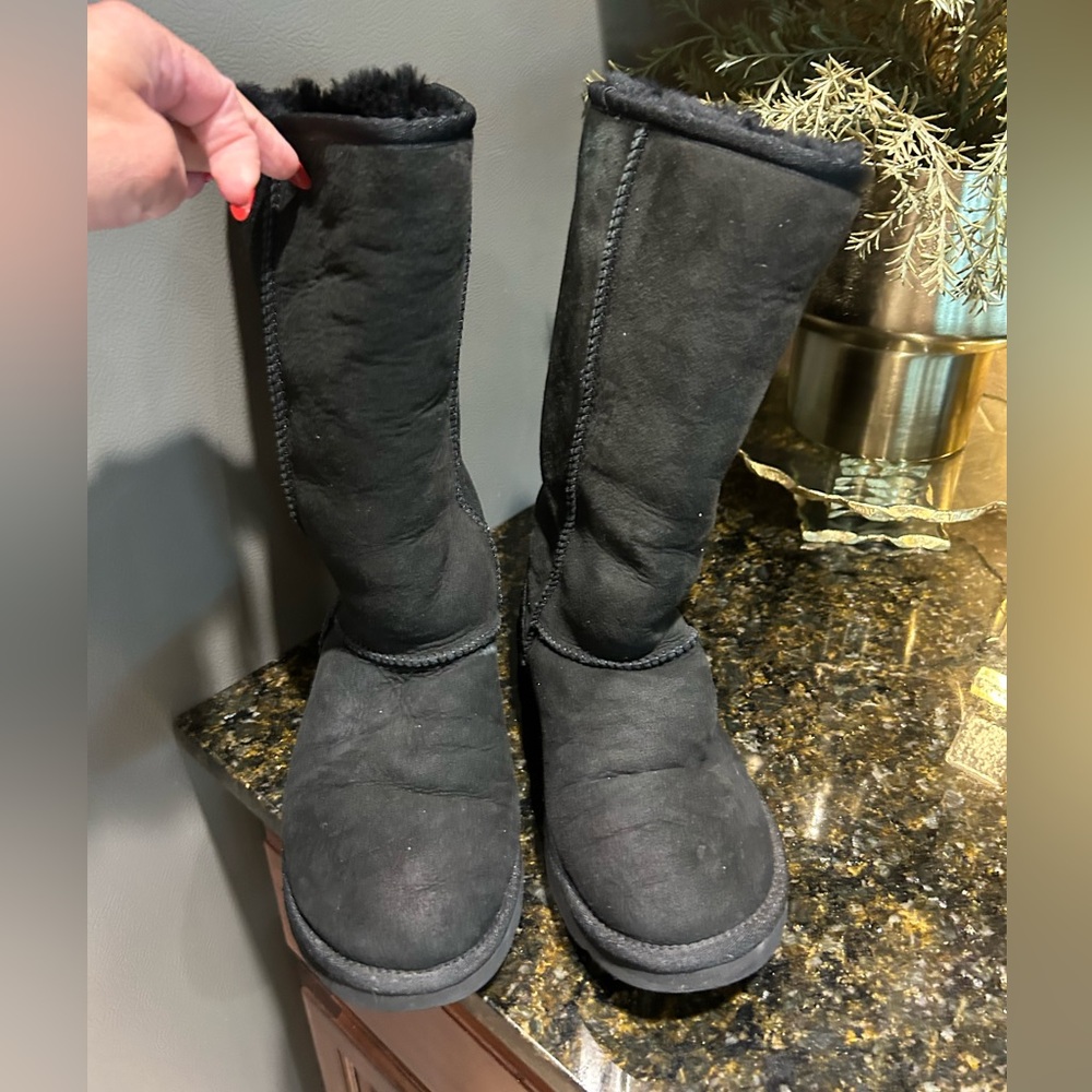UGG Black Classic Tall Boots